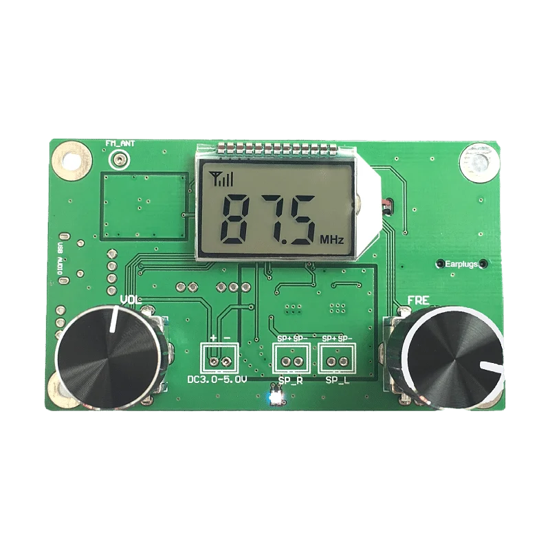 FM Radio Receiver Module with LCD Display for DIY Projects - Image 2