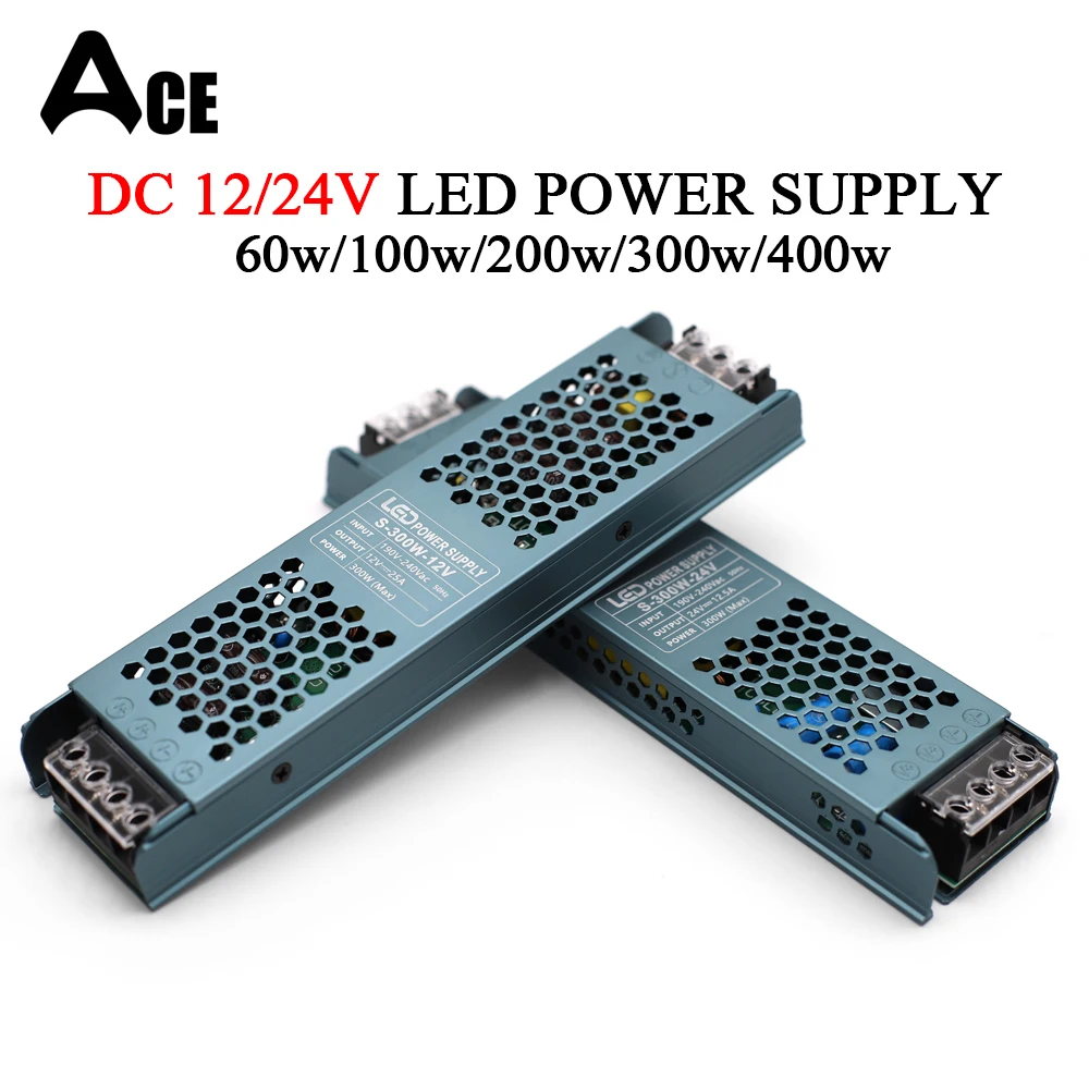 DC LED Driver Supply 60W-400W Transformer