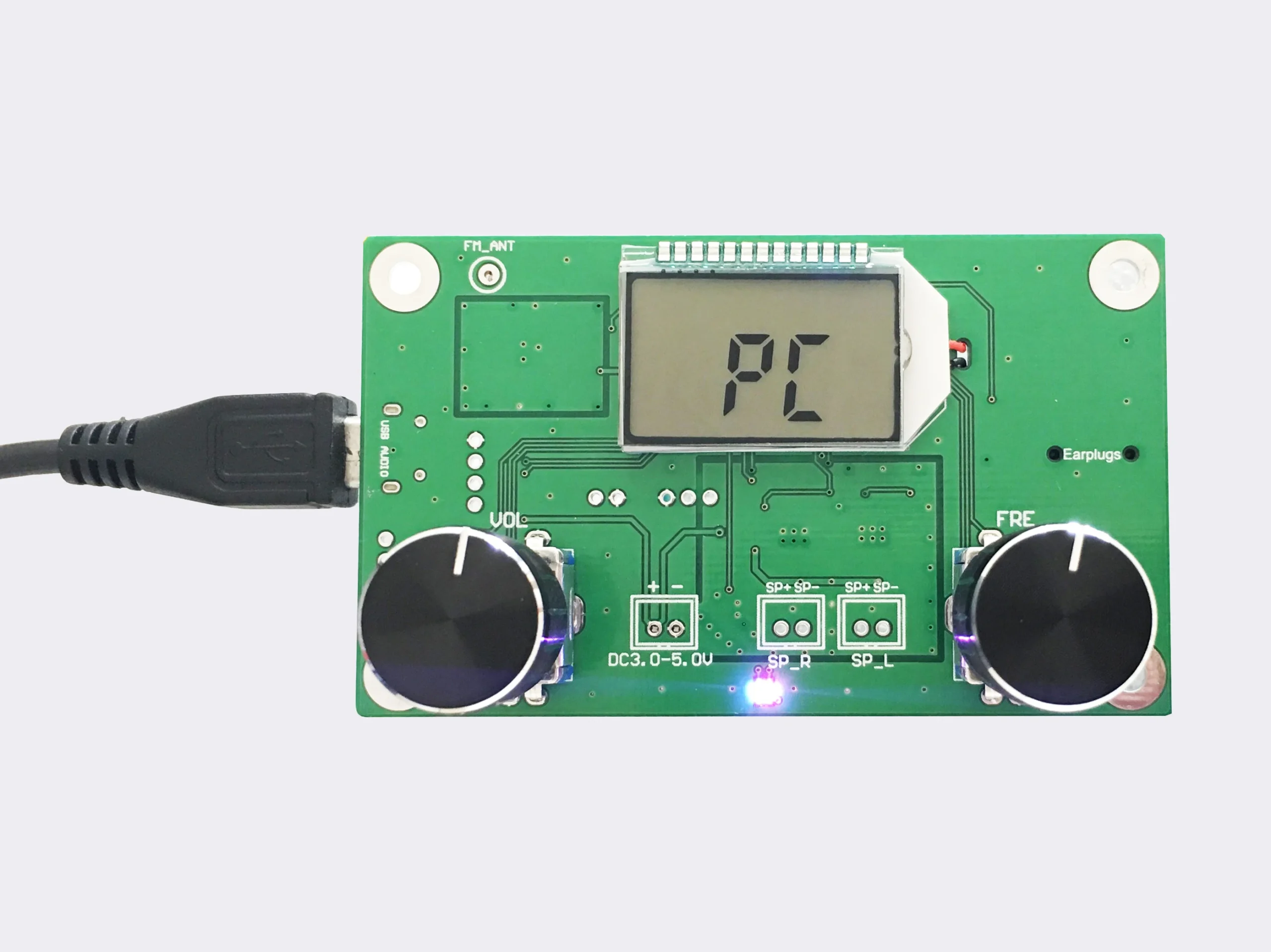 FM Radio Receiver Module with LCD Display for DIY Projects - Image 3