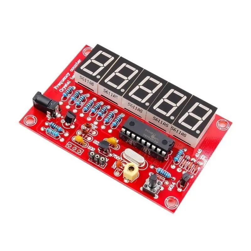 DIY Frequency Counter Kit: 1Hz-50MHz Crystal Oscillator Tester - Image 4